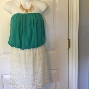 Charlotte Russe strapless dress